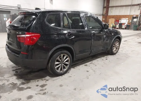 2013 BMW X3 xDrive28I z USA, uszkodzony, nr VIN 5UXWX9C52D0A30769